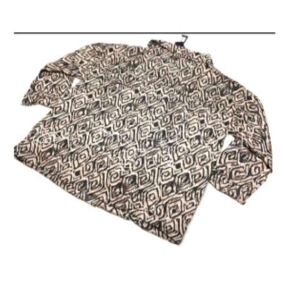 New NYDJ Diamond Wood Grain Athletic / Dress Water Resistant Wind Breaker Jacket - Picture 7 of 16